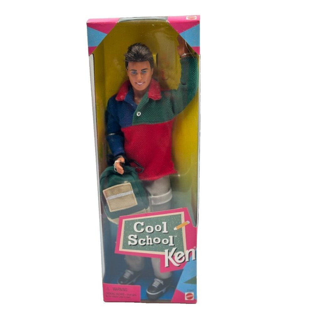 Vintage BarbieMattel 1999 COOL SCHOOL KEN DOLL NIB Mattel #23941